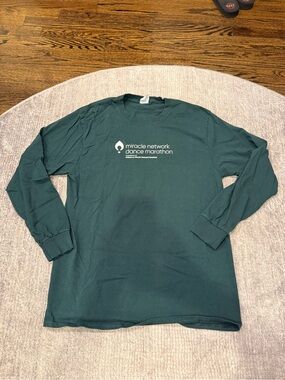 Men's Long Sleeve T-Shirt - Dark Green